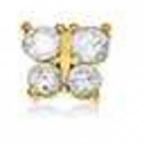 MY iMenso 925/gold-plated dancer butterfly 4cz - 3132625