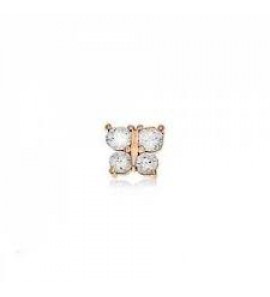 MY iMenso 925/rosegold-plated dancer butterfly 4cz - 3132626