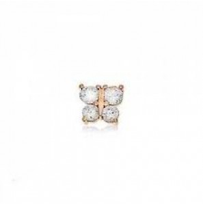MY iMenso 925/rosegold-plated dancer butterfly 4cz - 3132626