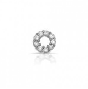 MY iMenso 925/rhod-plated dancer disc 9x cz - 3132633
