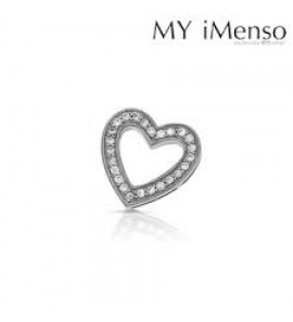 MY iMenso 925/rhod-plated dancer heart cz - 3132634
