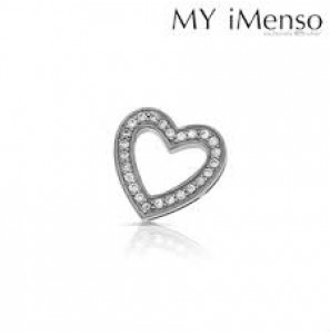 MY iMenso 925/rhod-plated dancer heart cz - 3132634