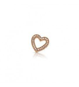 MY iMenso 925/rosegold-plated dancer heart cz - 3132636