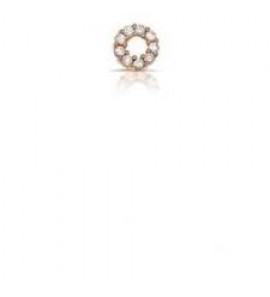 MY iMenso 925/rosegold-plated dancer disc 9x cz - 3132638