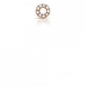 MY iMenso 925/rosegold-plated dancer disc 9x cz - 3132638