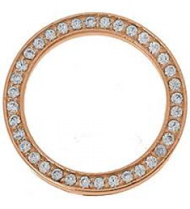 MY iMenso 925/rosegold-plated dancer disc 18 cz - 3132644
