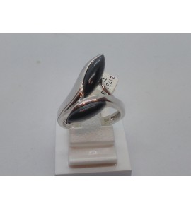 Zilver dames ring RH met Onix - 3133123