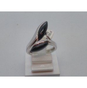 Zilver dames ring RH met Onix - 3133123