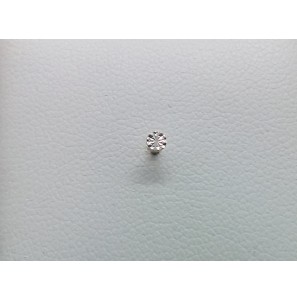 Zilver neusknopje 2,0 mm diamante - 3140154