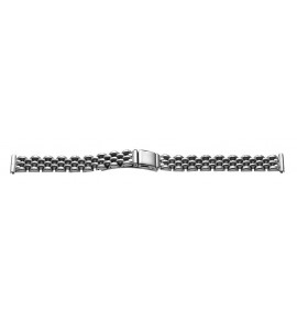 Stalen horlogeband met klepsluiting 13-16 mm - 3140263