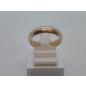 Damesring staal rose verguld. Geen garantie op plating. - 3130403