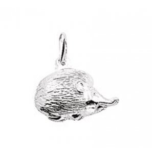 Zilver hanger egel bol - 3130589