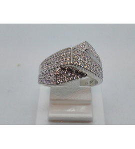 Zilveren ring met zirc. - 3130637