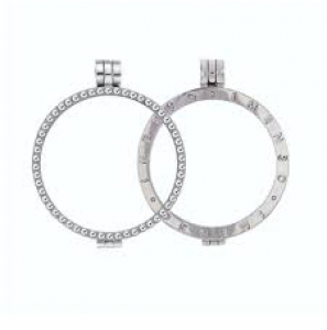 MY iMenso 925/rhod-plated medallion pearl 33mm - 3131077