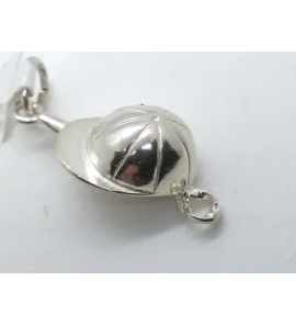 Zilver bedel cap en zweep - 3140556