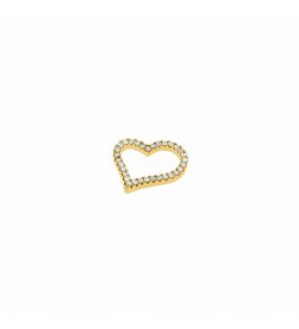 MY iMenso 925/gold-plated dancer heart cz - 3140755