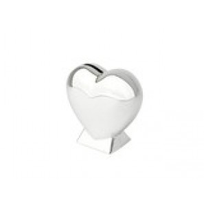 Spaarpot hart op voet verz. gelakt - 3140778