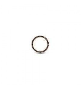MY iMenso 925/rosegold-plated dancer blk. 18mm - 3140951