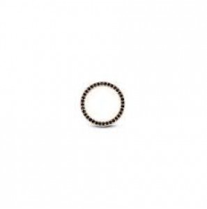 MY iMenso 925/rosegold-plated dancer blk. 18mm - 3140951
