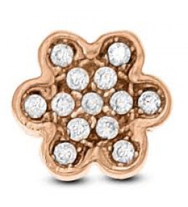 MY iMenso 925/rose-plated dancer flower cz - 3141095