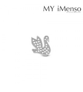 MY iMenso 925/rhod-plated dancer swan cz - 3141104