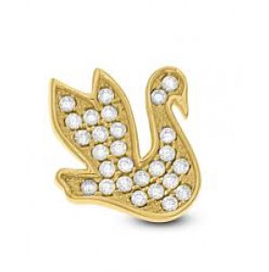 MY iMenso 925/gold-plated dancer swan cz - 3141105