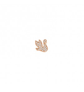 MY iMenso 925/rose-plated dancer swan cz - 3141106