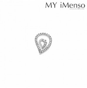 MY iMenso 925/rhod-plated dancer tear drop cz small + big - 3141107