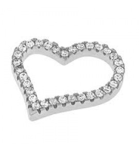 MY iMenso 925/rhod-plated dancer heart cz - 3141110
