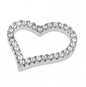 MY iMenso 925/rhod-plated dancer heart cz - 3141110