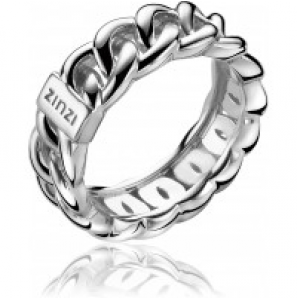 ZINZI zilver fantasiering maat 58 - 3141151