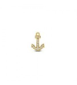 My iMenso 925/gold-plated dancer anchor cz - 3141190