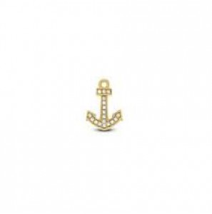 My iMenso 925/gold-plated dancer anchor cz - 3141190