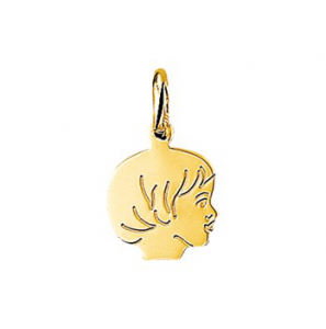 Goud kinderkopje gladhaar 13.5 mm meisje - 3141524