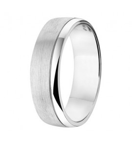 Zilveren vriendsschapsring A312 mat/glans - 3141547