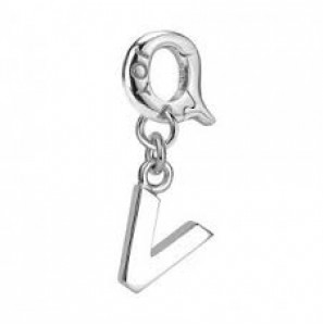 JdIL lth. Silver letter V - 3141702
