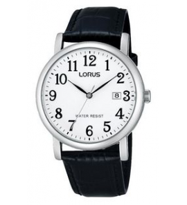 Lorus heren staal leer - 3142128