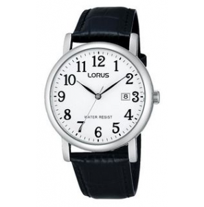 Lorus heren staal leer - 3142128