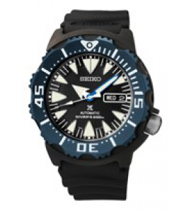 Seiko heren prospek automaat diver 200m zwart sil band - 3142141