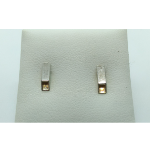Zilver oorknop VK buis - 3142187