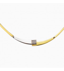 Eclat collier C4280 met 0.06 ct - 3142301
