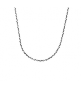 Zilver collier anker gediamanteerd 1,3 mm 36-40 cm - 3142305