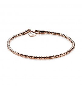 ZINZI zilver armband fantasie schakel rosÚ - 3142510
