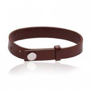 MY iMenso leather strap 20cm for head 14mm BRW - 3142636