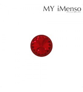 MY iMenso Piccola (14mm) insigne "ruby" Swarovski elements (925/rhod-plated) - 3142644