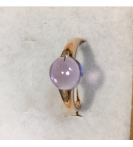 Eclat rosÚgouden ring met paarse amathyst - 3142831