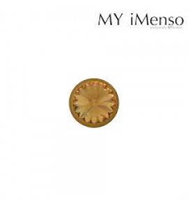 MY iMenso Piccola (14mm) insigne "topaas" Swarovski elements (925/rhod-plated) - 3150082