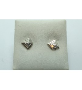 Zilver dames ootknop mat/glans  dia - 3150488