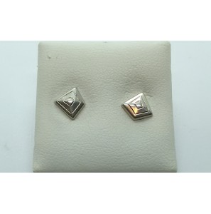 Zilver dames ootknop mat/glans  dia - 3150488