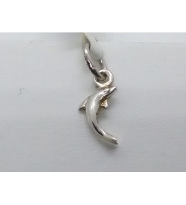 Zilver hanger/bedel dolfijn - 3150478